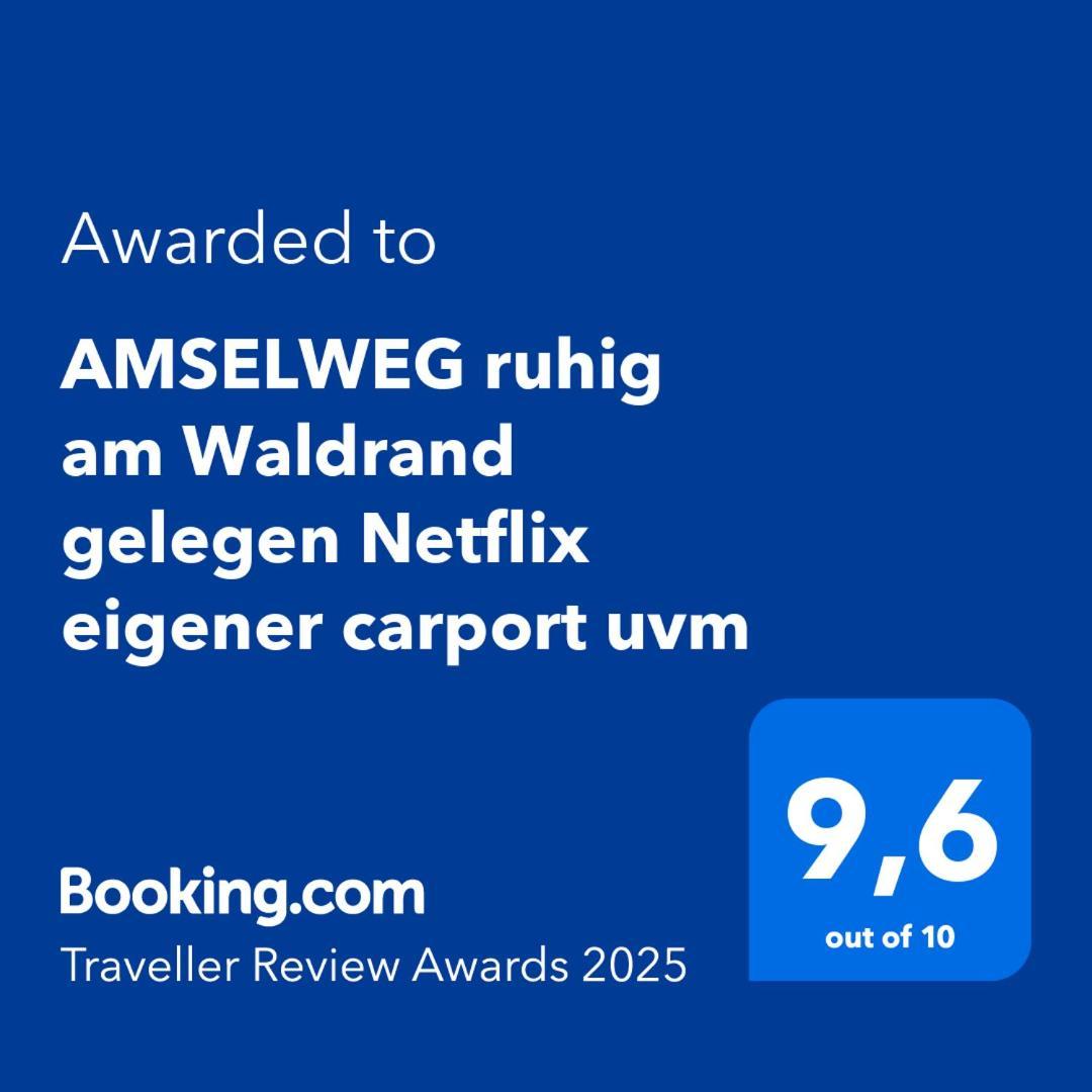 陶努斯施泰因Amselweg Am Waldrand Gelegen Netflix Eigener Carport Uvm公寓 外观 照片